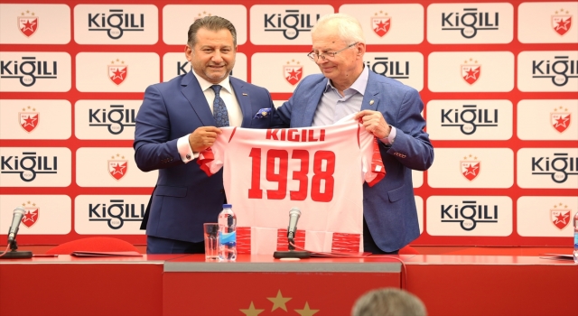 Kiğılı, Sırbistan’ın Kızılyıldız futbol takımına sponsor oldu 