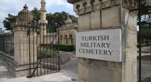 Malta Türk Şehitliği, görkemli mimarisiyle dikkati çekiyor