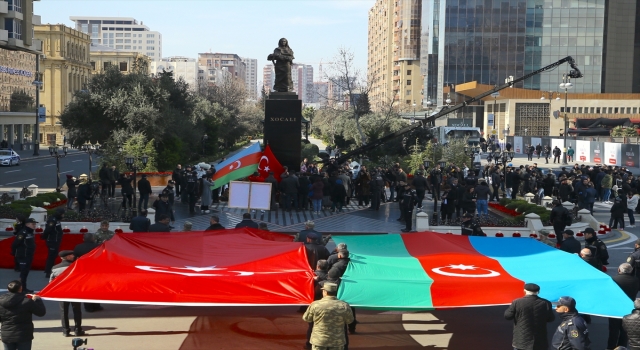 Azerbaycan’da Hocalı Katliamı kurbanları anılıyor