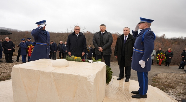 Bosna Hersek’teki uçak kazasında ölen eski Makedon lider anıldı