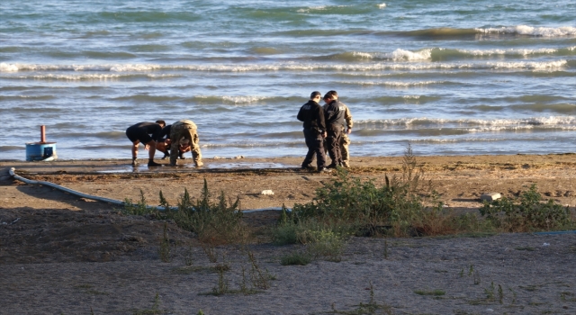 Eğirdir Gölü’nde bulunan 9 el bombası imha edildi