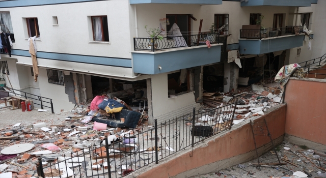 Ankara Mamak’ta binada doğal gaz patlaması sonucu 1 kişi öldü