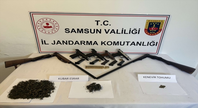 Samsun’da uyuşturucu operasyonunda 4 zanlı yakalandı