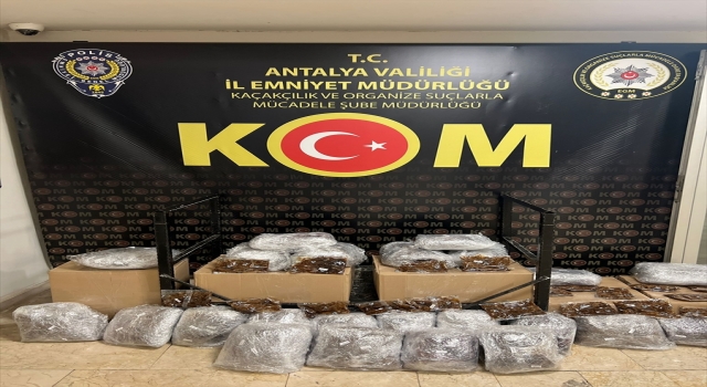 Antalya’da kaçakçılık operasyonunda 6 şüpheli yakalandı