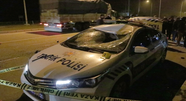 Samsun’da kaçan aracın çarptığı polis memuru şehit oldu