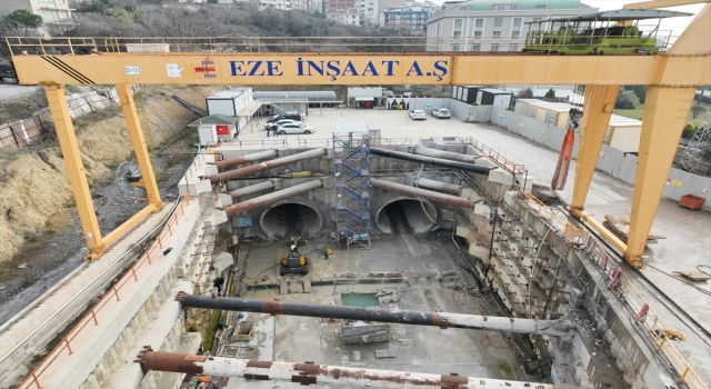 Gebze OSBDarıca Sahil metro hattının yapım çalışmalarında sona yaklaşıldı