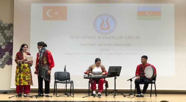 Türk ve Azerbaycanlı öğrenciler ”Bir Millet İki Başkent” projesi kapsamında Bakü’de bir araya geldi