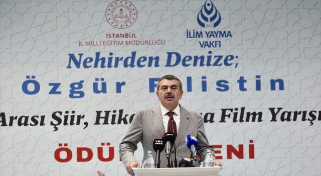 ”Nehirden Denize Özgür Filistin” yarışmasında ödüller sahiplerini buldu