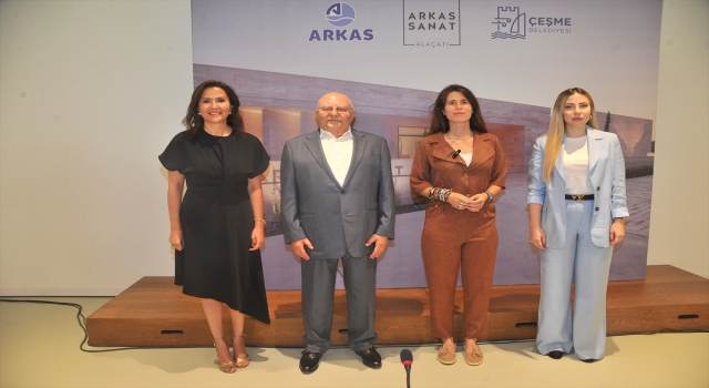 Arkas Holding’in 5. sanat merkezi Çeşme’de açıldı