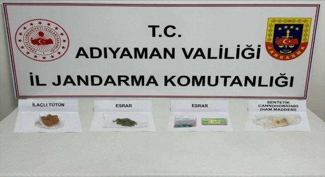 Adıyaman’daki uyuşturucu operasyonunda 1 kişi tutuklandı