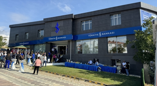 İş Bankası’nın Tekirdağ Malkara Tarım İhtisas Şubesi açıldı