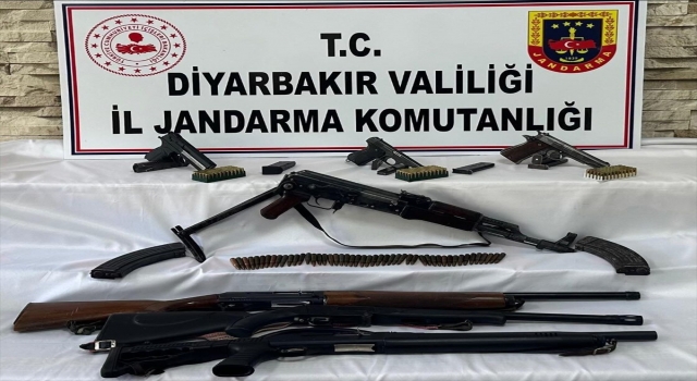 Diyarbakır’da kaçak silah operasyonunda yakalanan şüpheli tutuklandı 