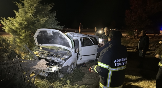 Adıyaman’da iki otomobilin çarpıştığı kazada 1 kişi öldü 