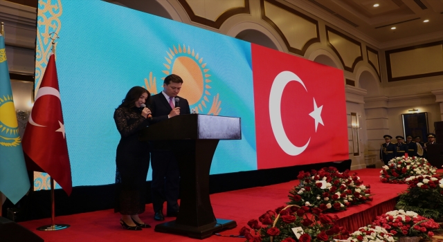 Kazakistan’da Türkiye Cumhuriyeti’nin 101. yılı dolayısıyla resepsiyon düzenlendi