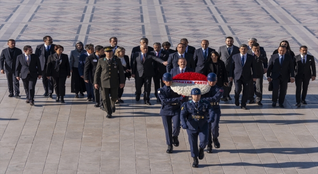 Anahtar Parti Genel Başkanı Ağıralioğlu, Anıtkabir’i ziyaret etti