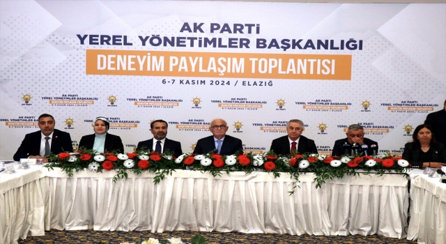 AK Parti Genel Başkan Yardımcısı Yılmaz, Elazığ’da konuştu: