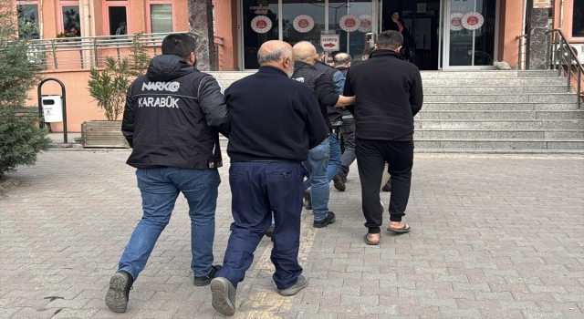 Karabük’te uyuşturucu operasyonunda yakalanan 4 zanlı tutuklandı