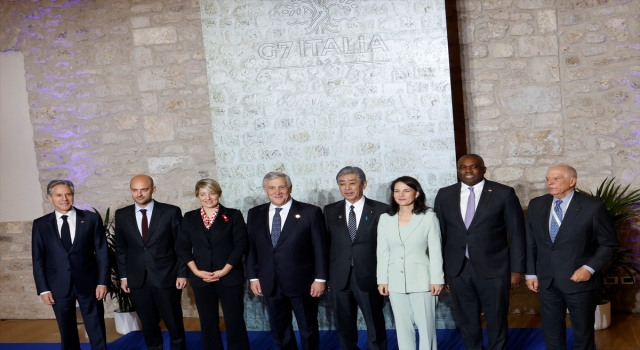 G7 Dışişleri Bakanları, Orta Doğu ve RusyaUkrayna Savaşı gündemiyle İtalya’da toplandı