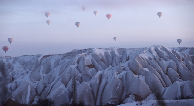 Kapadokya’da balonlar 6 gün sonra yeniden gökyüzünde