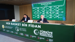 TBF ile Orman Genel Müdürlüğü, ”Her Basket Bir Fidan” projesine imza attı